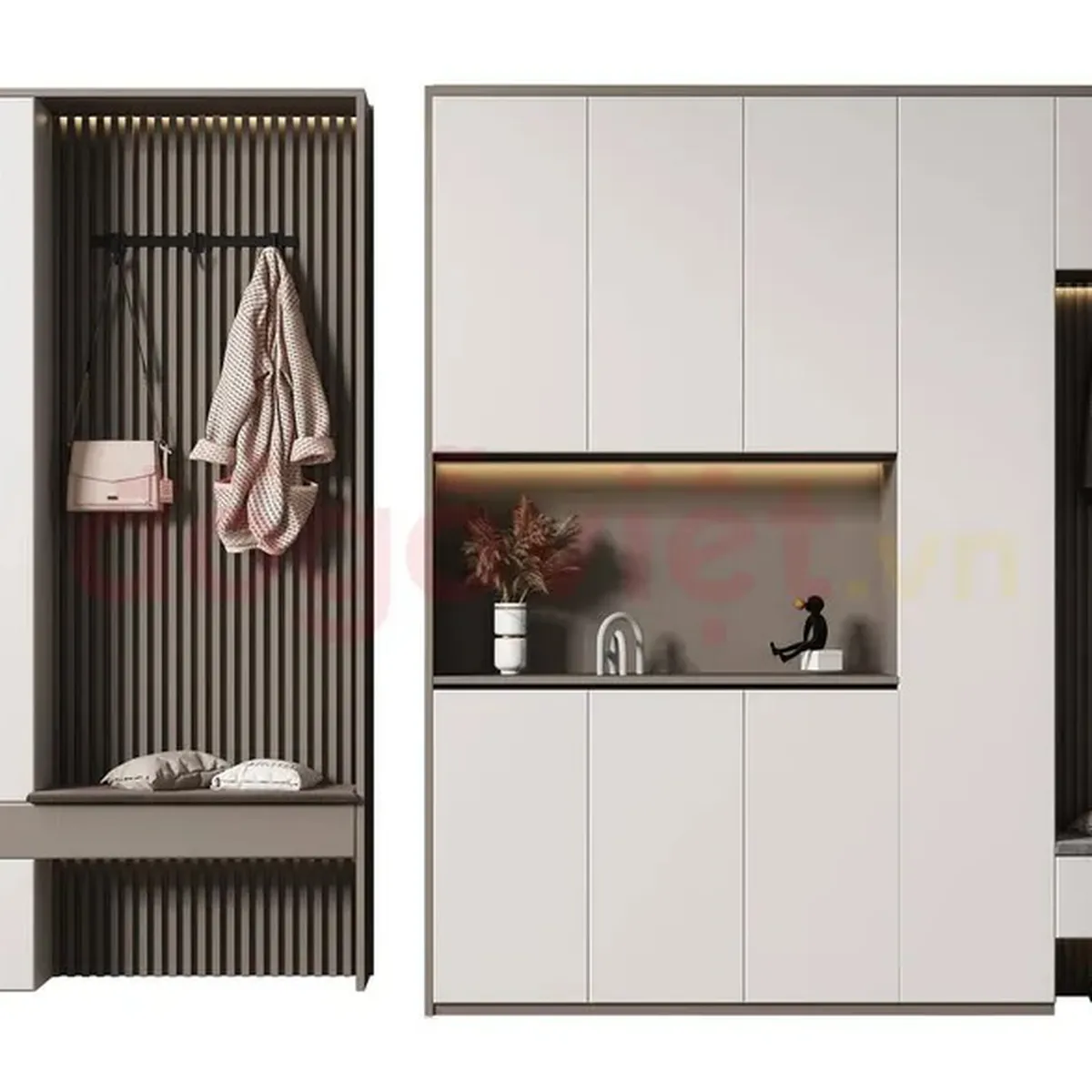 15+ mẫu tủ giày kết hợp kệ trang trí đáng sắm nhất cho gia đình trẻ 15+ mẫu tủ giày kết hợp kệ trang trí đáng sắm nhất cho gia đình trẻ