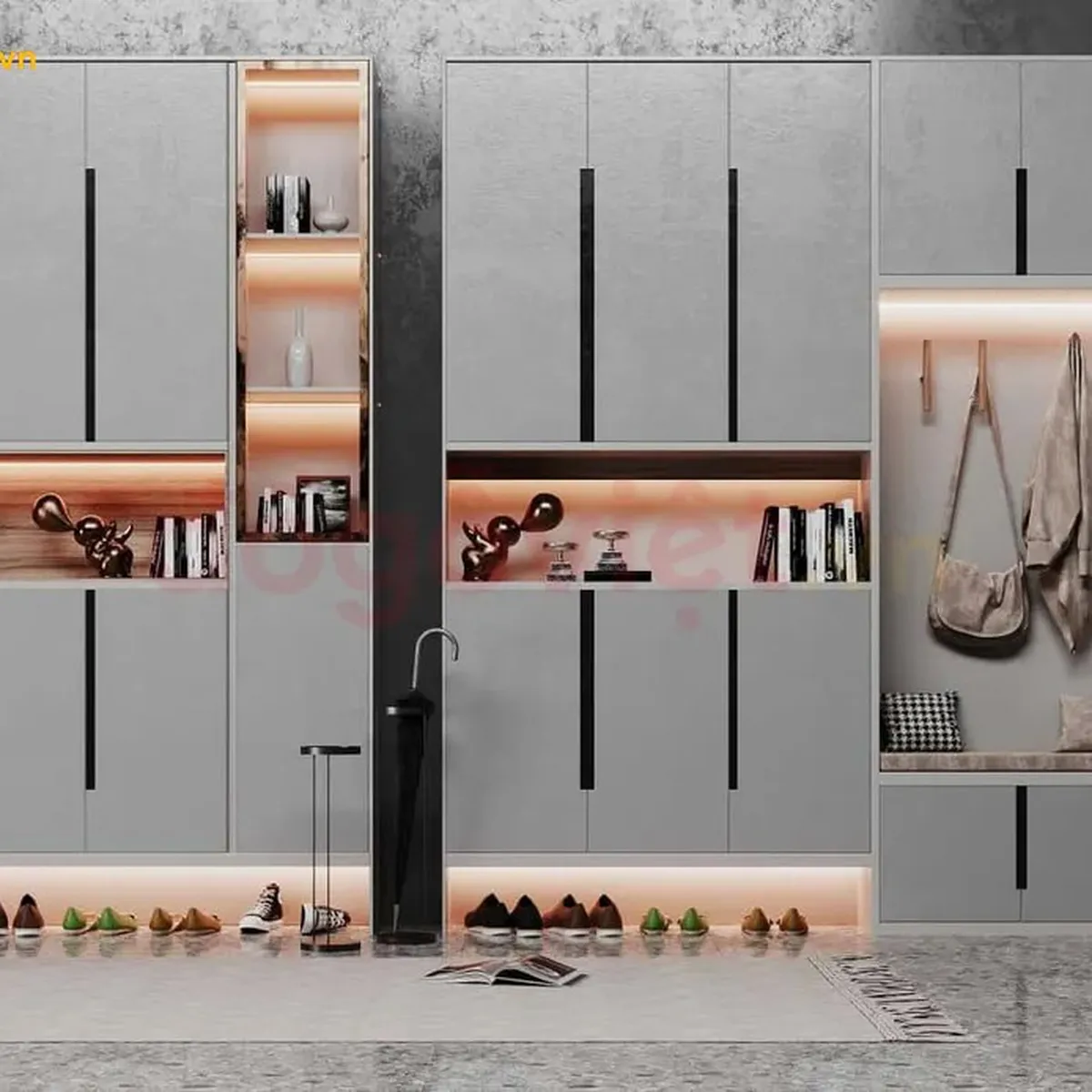 15+ mẫu tủ giày kết hợp kệ trang trí đáng sắm nhất cho gia đình trẻ 15+ mẫu tủ giày kết hợp kệ trang trí đáng sắm nhất cho gia đình trẻ