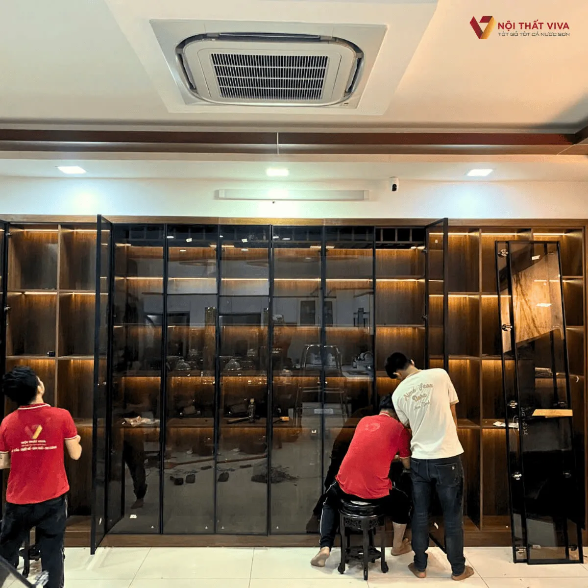 Tủ Rượu Cánh Kính Tủ Rượu Cánh Kính