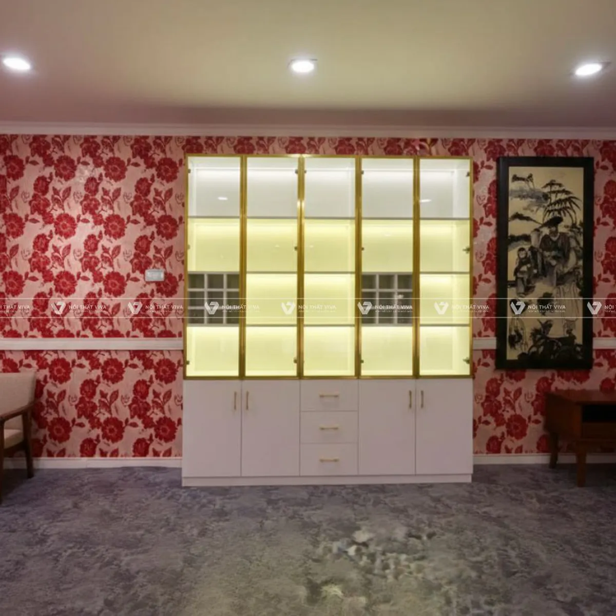 Cách chọn kích thước tủ rượu cánh kính khung nhôm hợp phong thủy, cân đối Cách chọn kích thước tủ rượu cánh kính khung nhôm hợp phong thủy, cân đối