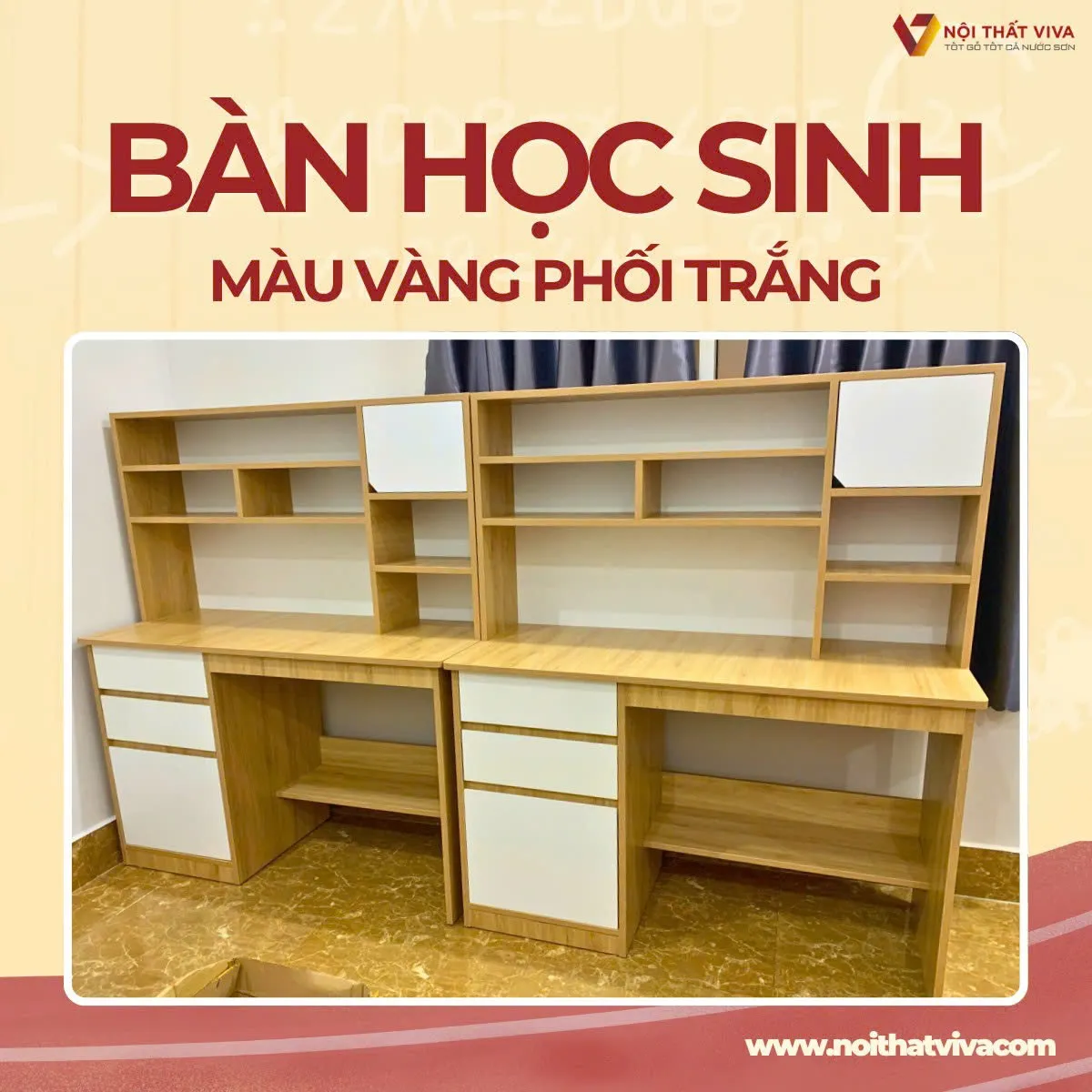 8+ kiểu dáng bàn học có giá sách gỗ tự nhiên ấn tượng số 1 8+ kiểu dáng bàn học có giá sách gỗ tự nhiên ấn tượng số 1