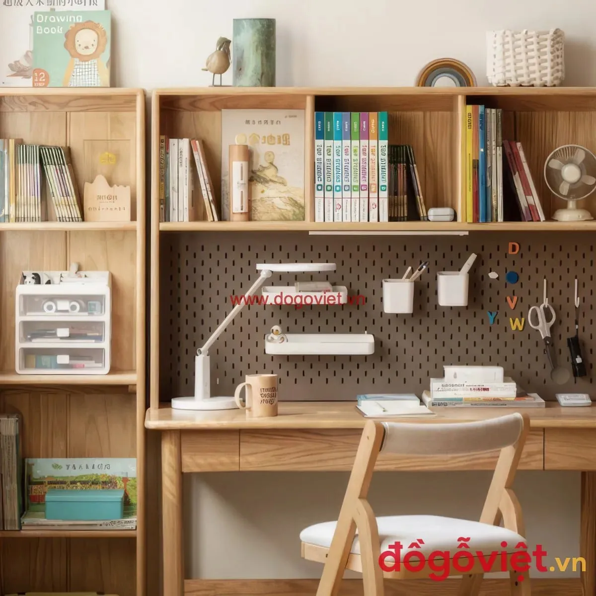 Bàn học gỗ thịt: Xu hướng lựa chọn bền đẹp, an toàn cho bé Bàn học gỗ thịt: Xu hướng lựa chọn bền đẹp, an toàn cho bé