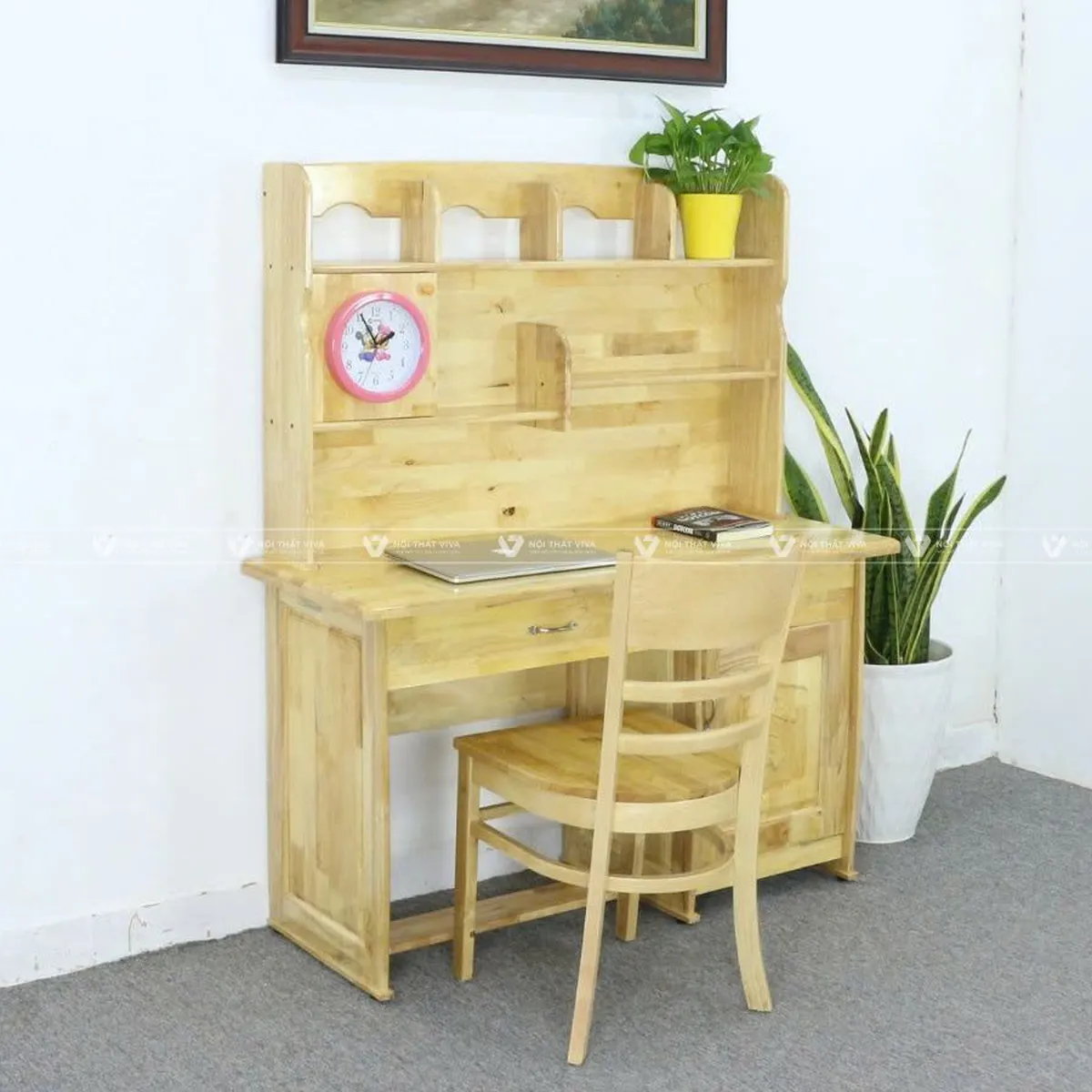 Bàn học gỗ thịt: Xu hướng lựa chọn bền đẹp, an toàn cho bé Bàn học gỗ thịt: Xu hướng lựa chọn bền đẹp, an toàn cho bé