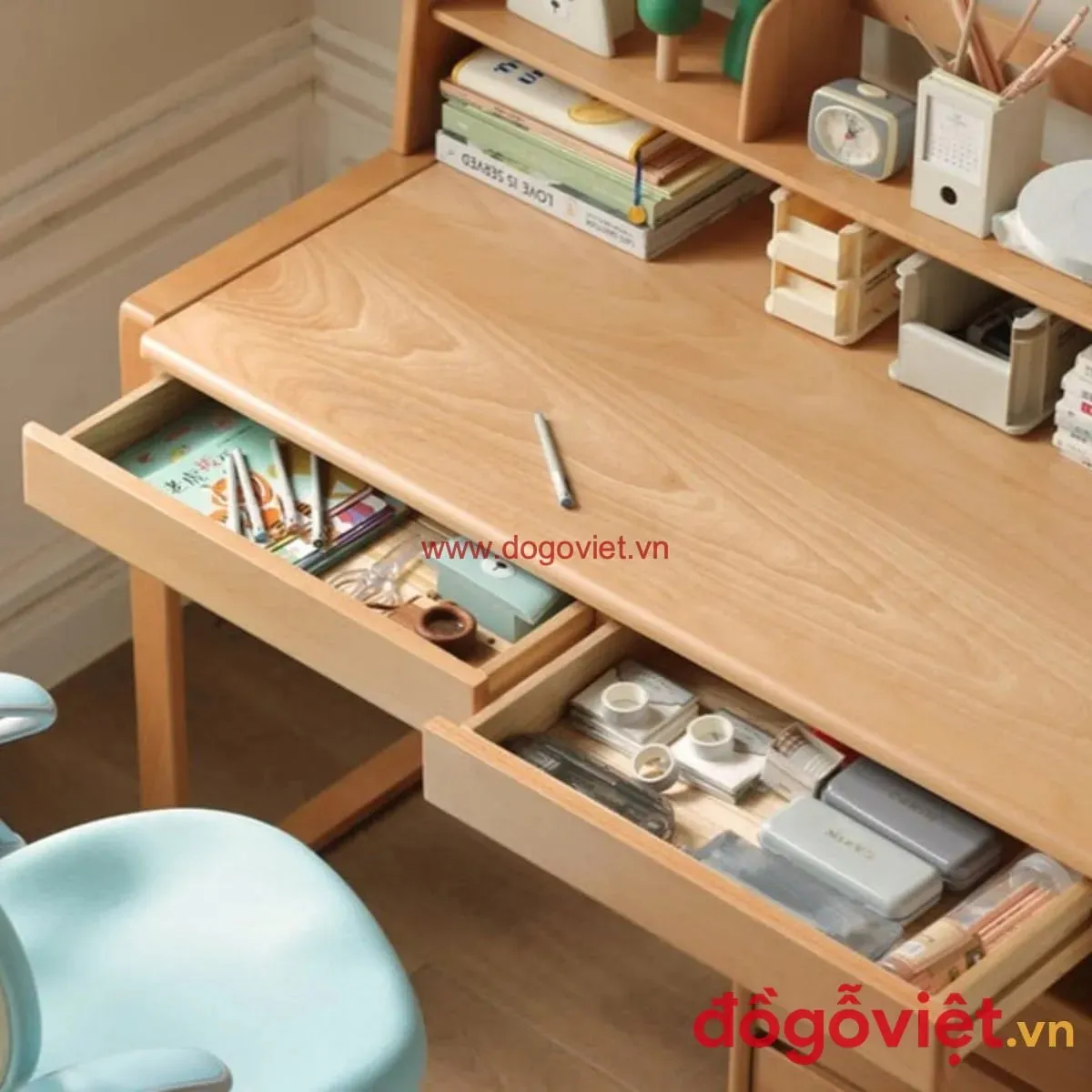 Bàn học gỗ thịt: Xu hướng lựa chọn bền đẹp, an toàn cho bé Bàn học gỗ thịt: Xu hướng lựa chọn bền đẹp, an toàn cho bé