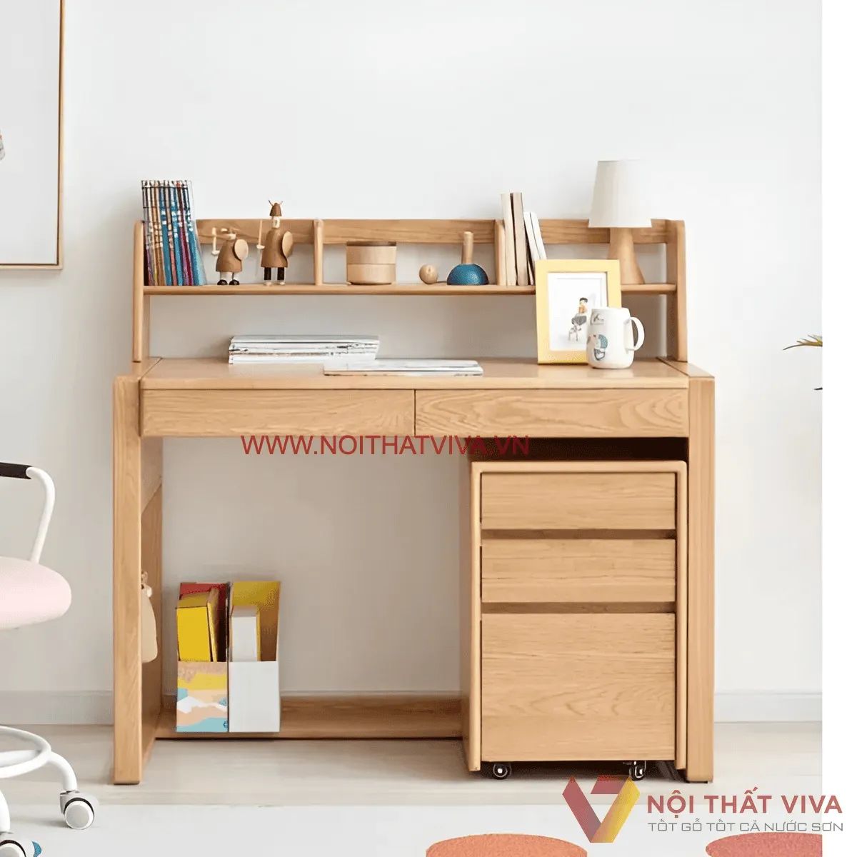 Bàn Học Gỗ Tự Nhiên Bàn Học Gỗ Tự Nhiên