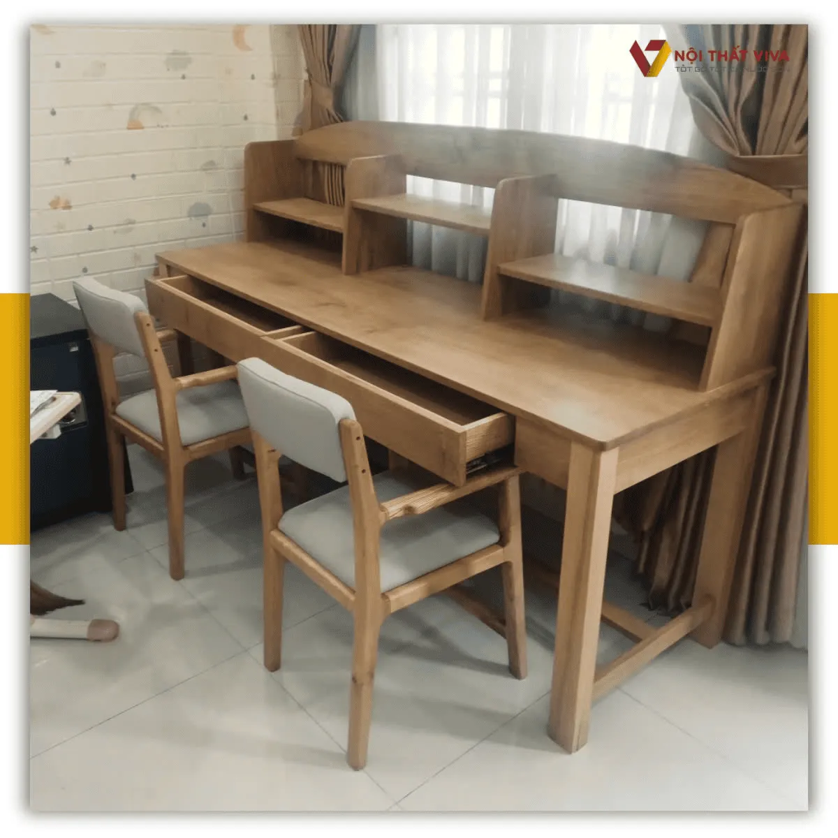 Bàn Học Gỗ Tự Nhiên Bàn Học Gỗ Tự Nhiên