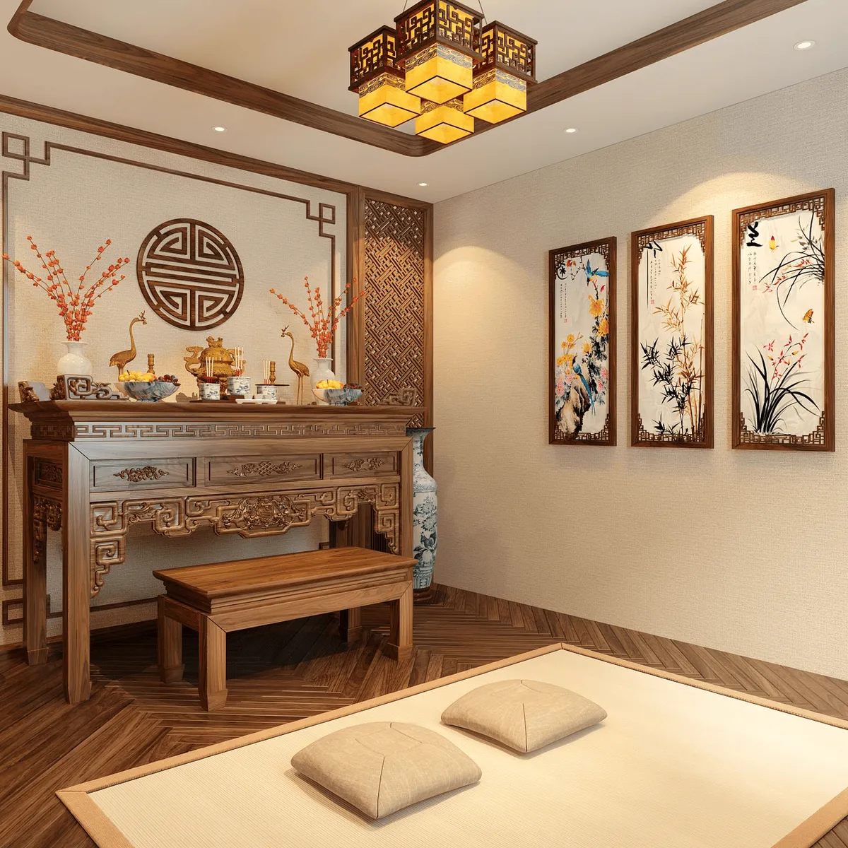 Bàn Thờ Gỗ Bàn Thờ Gỗ
