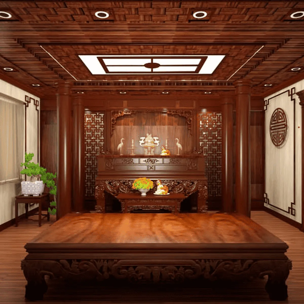 Bàn Thờ Gỗ Bàn Thờ Gỗ