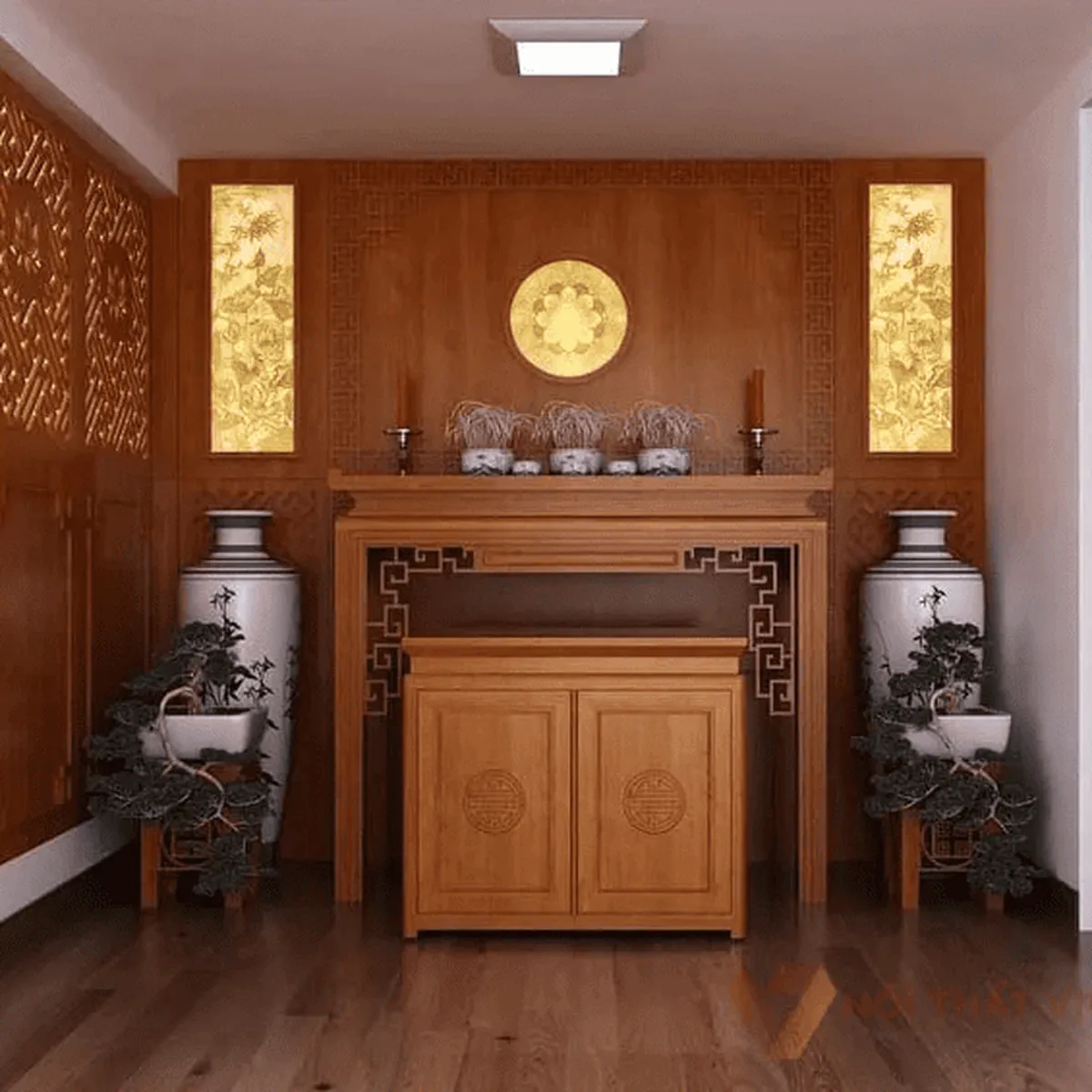 Bàn Thờ Gỗ Bàn Thờ Gỗ
