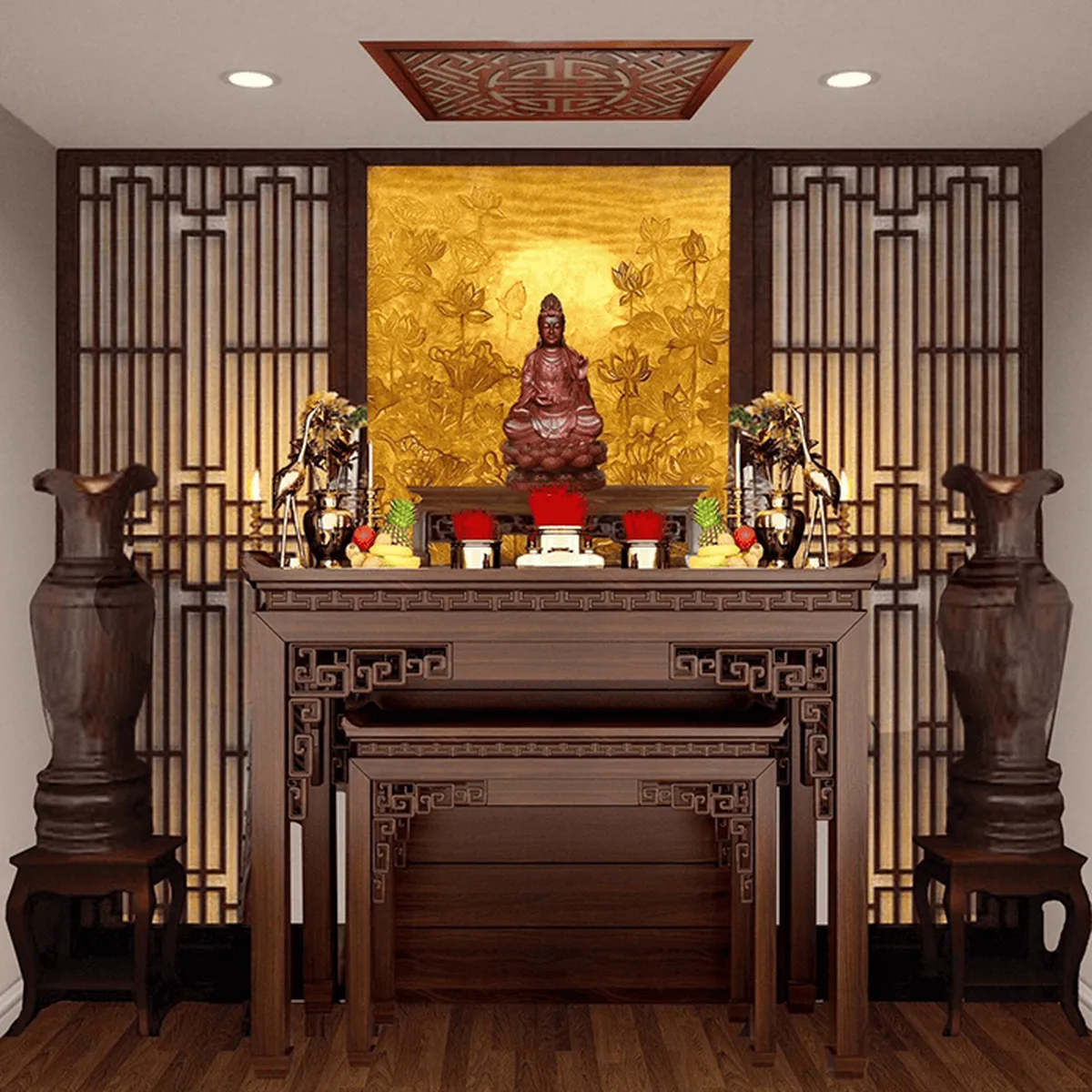 Bàn Thờ Gỗ Bàn Thờ Gỗ