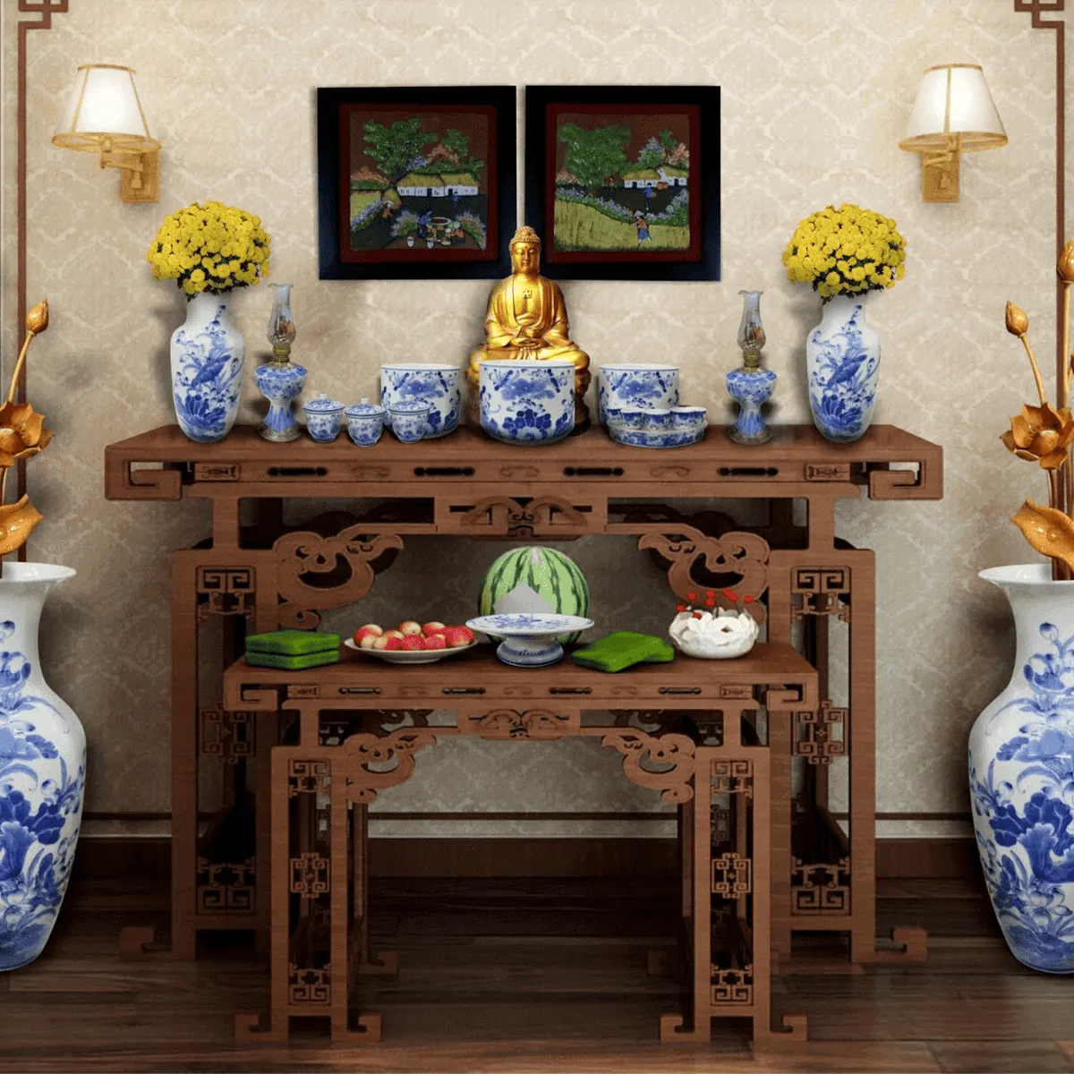 Bàn Thờ Phật Bàn Thờ Phật