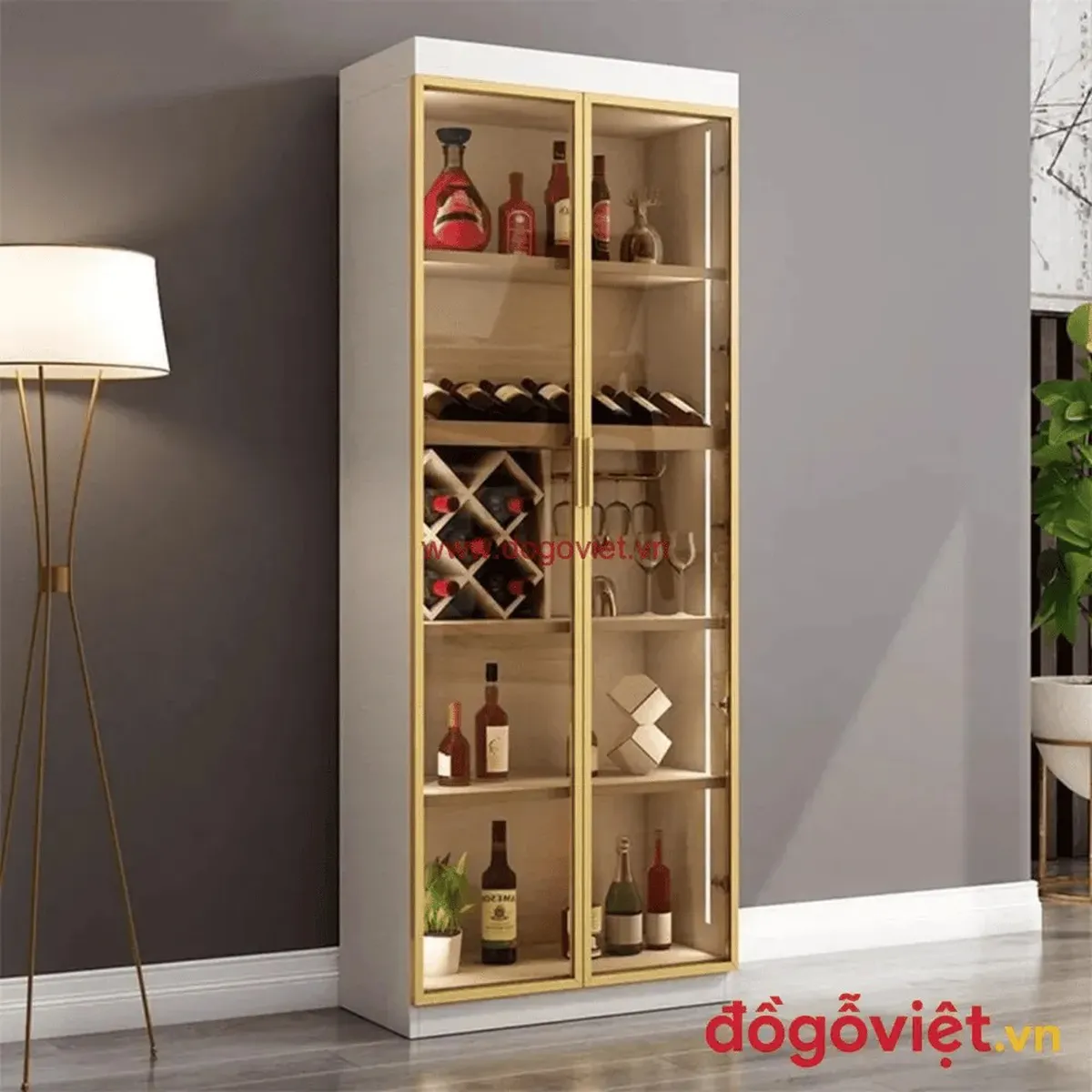 Cách chọn kích thước tủ rượu cánh kính khung nhôm hợp phong thủy, cân đối Cách chọn kích thước tủ rượu cánh kính khung nhôm hợp phong thủy, cân đối