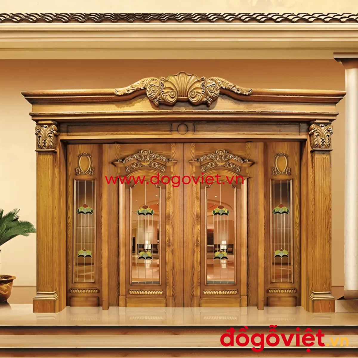 Cửa Gỗ 4 Cánh Cửa Gỗ 4 Cánh