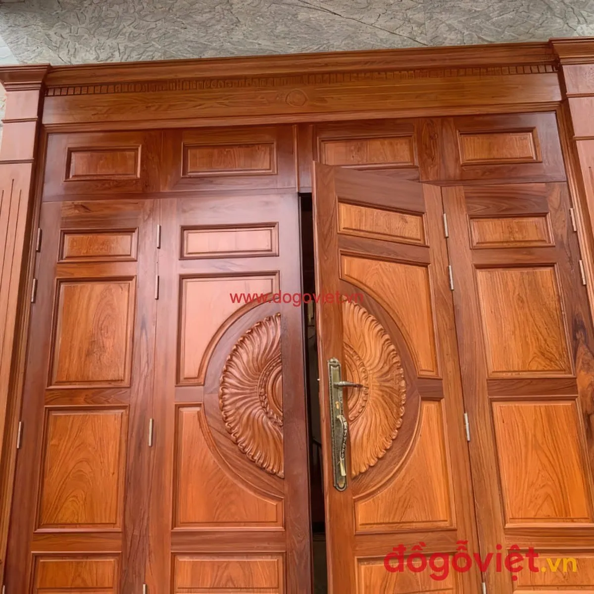 Cửa Gỗ Gõ Đỏ Cửa Gỗ Gõ Đỏ