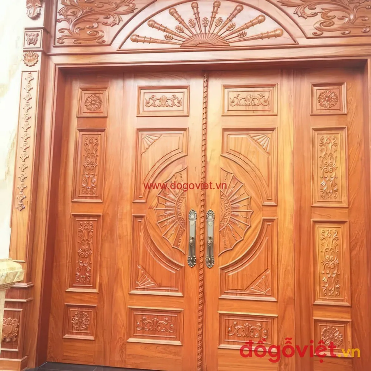 Cửa Gỗ Gõ Đỏ Cửa Gỗ Gõ Đỏ