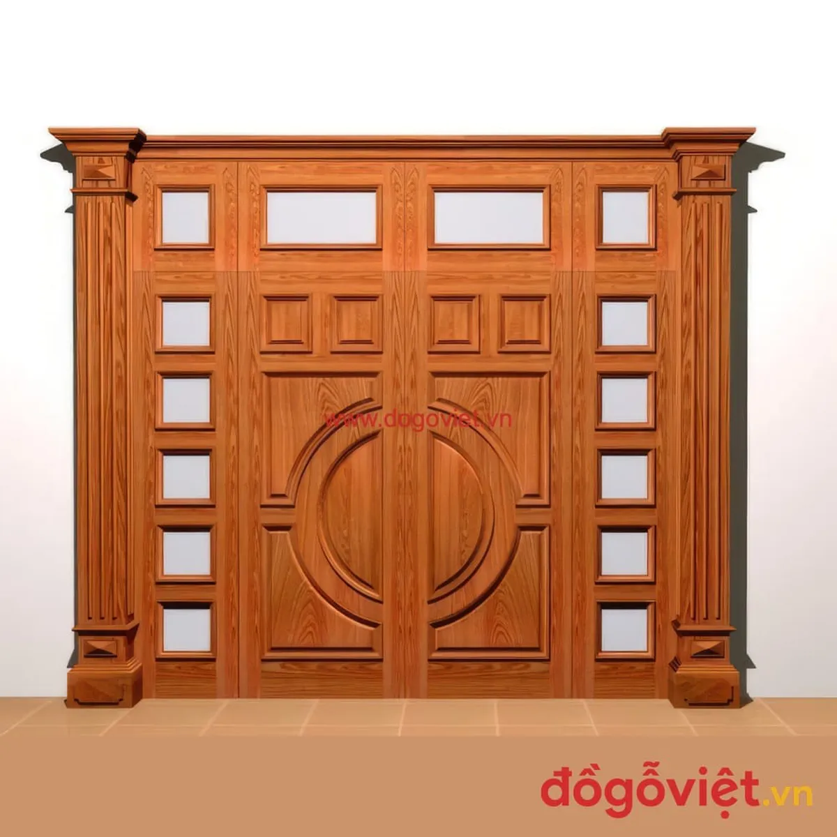 Cửa Gỗ Gõ Đỏ Cửa Gỗ Gõ Đỏ