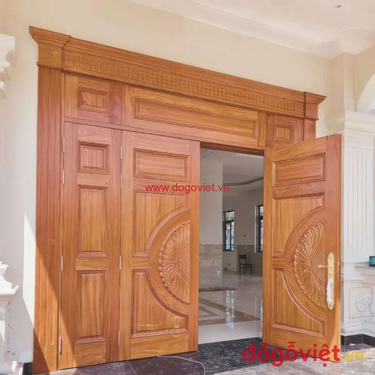 Cửa Gỗ Gõ Đỏ Cửa Gỗ Gõ Đỏ