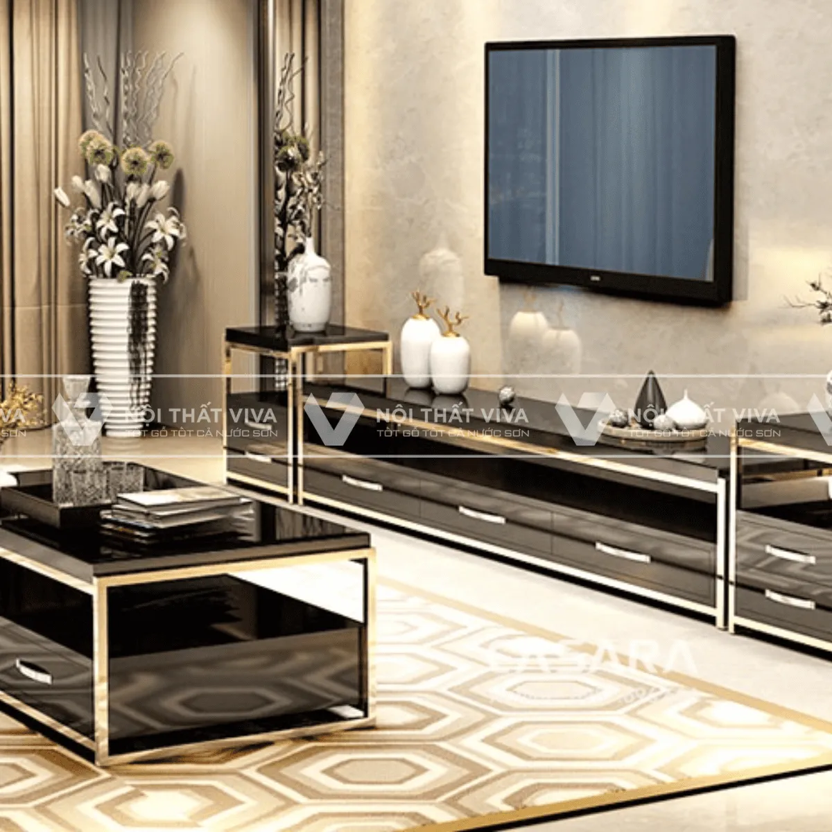 Kệ Tivi Kính Cường Lực Kệ Tivi Kính Cường Lực