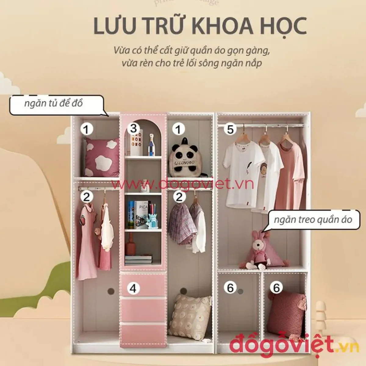 Khám phá các mẫu tủ gỗ cho trẻ em hiện đại, được nhiều phụ huynh lựa chọn Khám phá các mẫu tủ gỗ cho trẻ em hiện đại, được nhiều phụ huynh lựa chọn