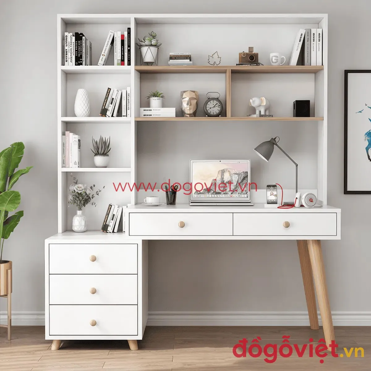 Kinh nghiệm chọn bàn học liền giá sách gỗ công nghiệp bền đẹp, giá hợp lý Kinh nghiệm chọn bàn học liền giá sách gỗ công nghiệp bền đẹp, giá hợp lý