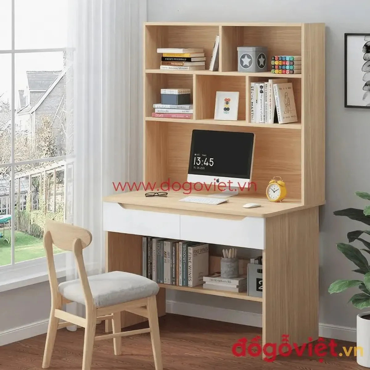 Kinh nghiệm chọn bàn học liền giá sách gỗ công nghiệp bền đẹp, giá hợp lý Kinh nghiệm chọn bàn học liền giá sách gỗ công nghiệp bền đẹp, giá hợp lý