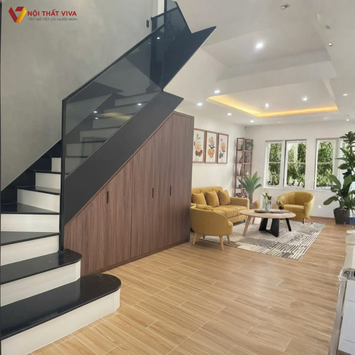 Ngỡ ngàng với 18+ mẫu kệ cầu thang gỗ công nghiệp đẹp xuất sắc Ngỡ ngàng với 18+ mẫu kệ cầu thang gỗ công nghiệp đẹp xuất sắc