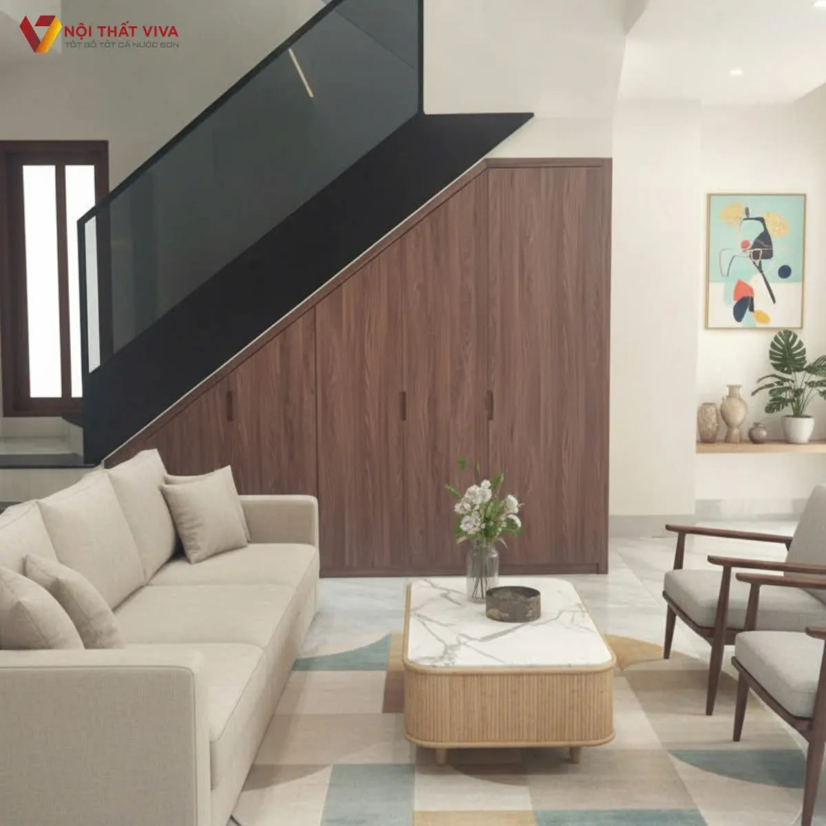 Ngỡ ngàng với 18+ mẫu kệ cầu thang gỗ công nghiệp đẹp xuất sắc Ngỡ ngàng với 18+ mẫu kệ cầu thang gỗ công nghiệp đẹp xuất sắc