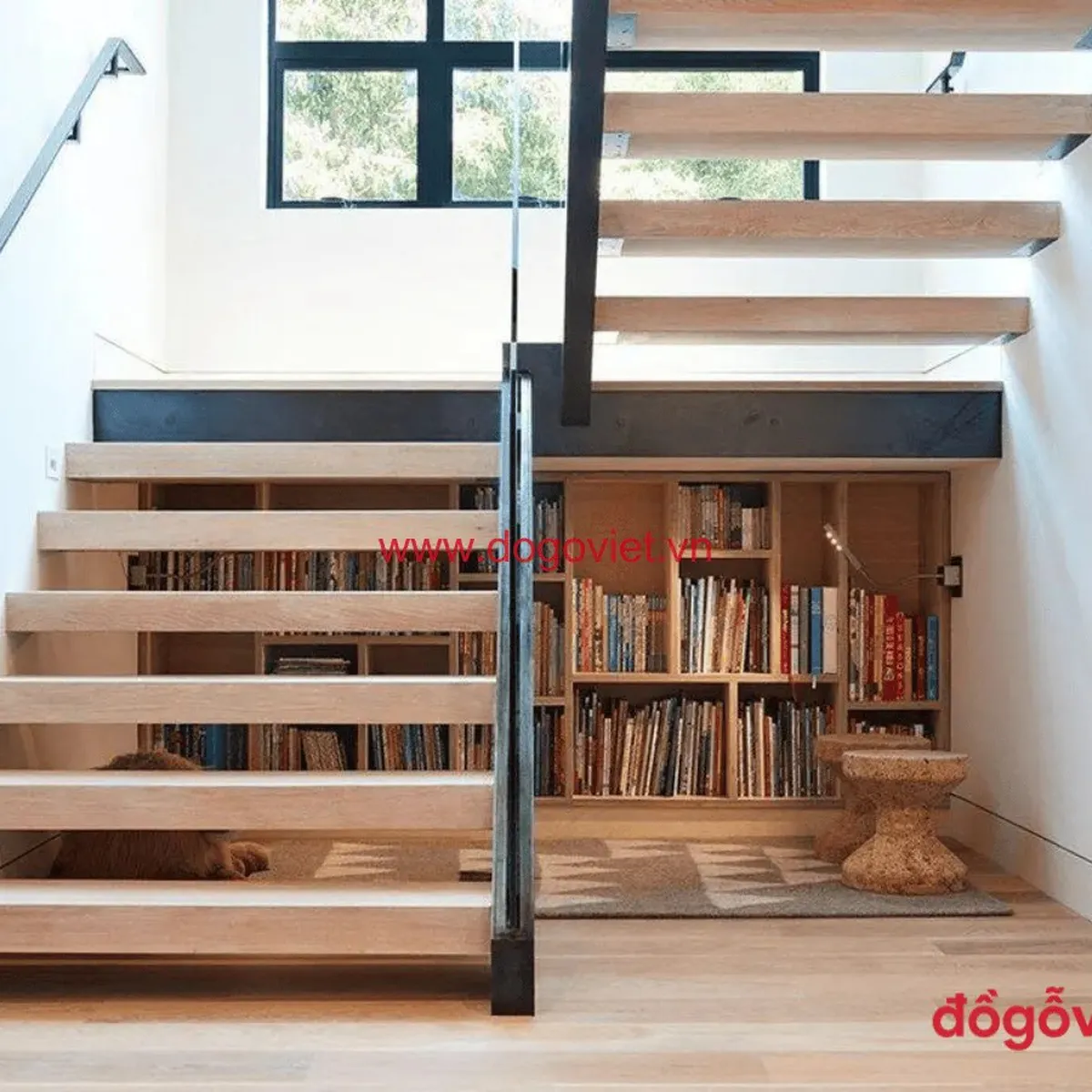 Ngỡ ngàng với 18+ mẫu kệ cầu thang gỗ công nghiệp đẹp xuất sắc Ngỡ ngàng với 18+ mẫu kệ cầu thang gỗ công nghiệp đẹp xuất sắc