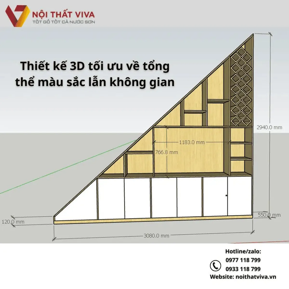 Đừng bỏ qua 5 lưu ý khi đóng tủ tivi gầm cầu thang đẹp, bền, giá rẻ Đừng bỏ qua 5 lưu ý khi đóng tủ tivi gầm cầu thang đẹp, bền, giá rẻ