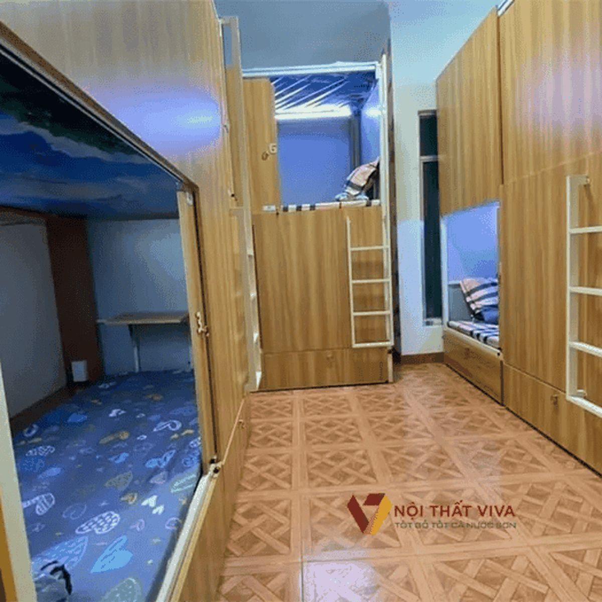 Sleep Box - Hộp Ngủ Hiện Đại, Thi Công Trọn Gói, Trực Tiếp Sản Xuất