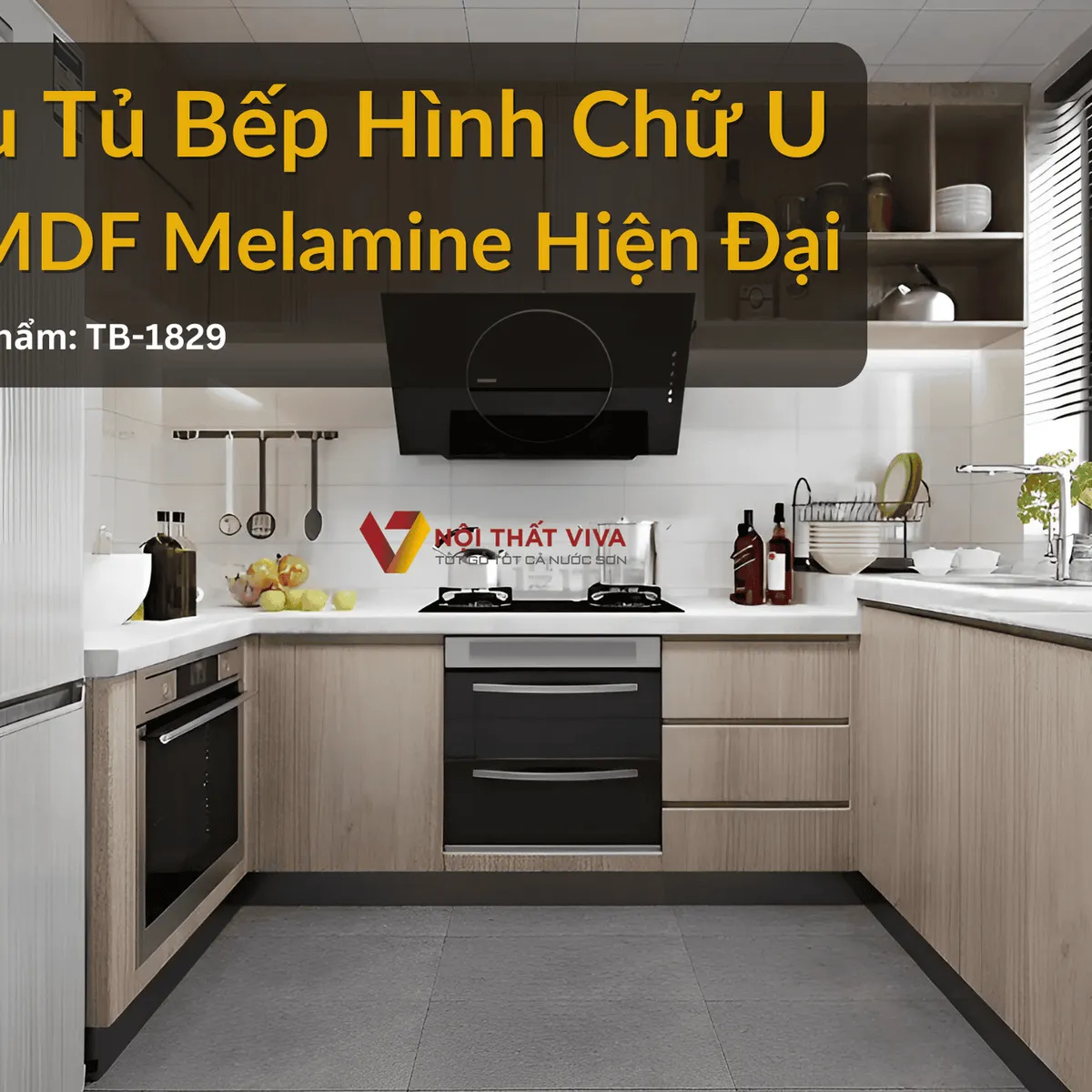 Tủ Bếp Chữ U Tủ Bếp Chữ U