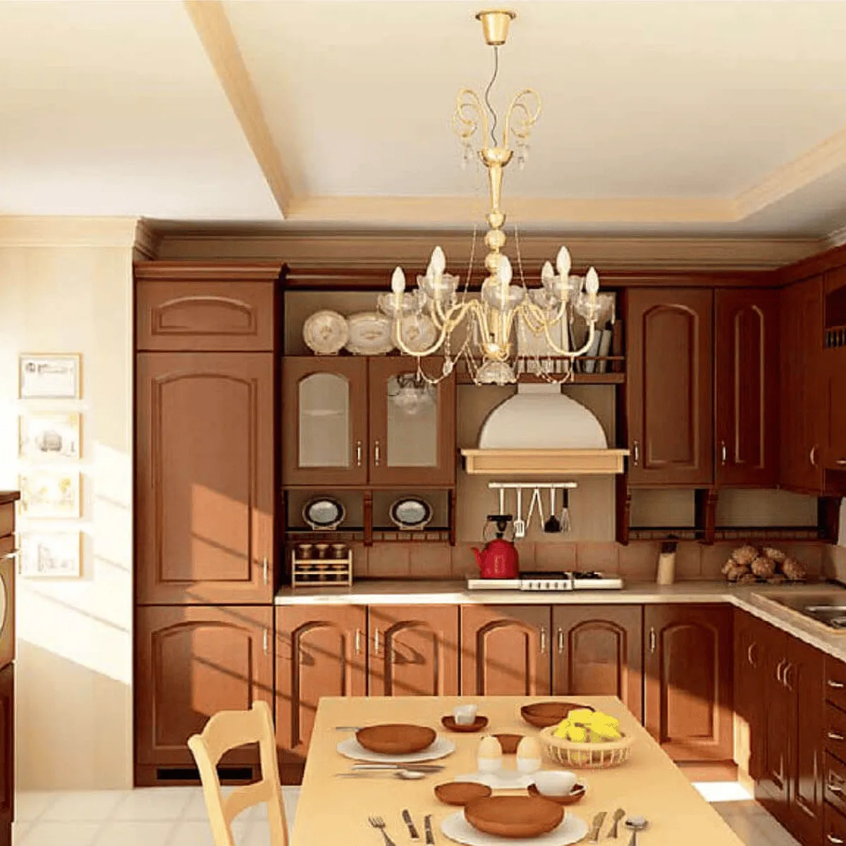 Tủ Bếp Cổ Điển Tủ Bếp Cổ Điển