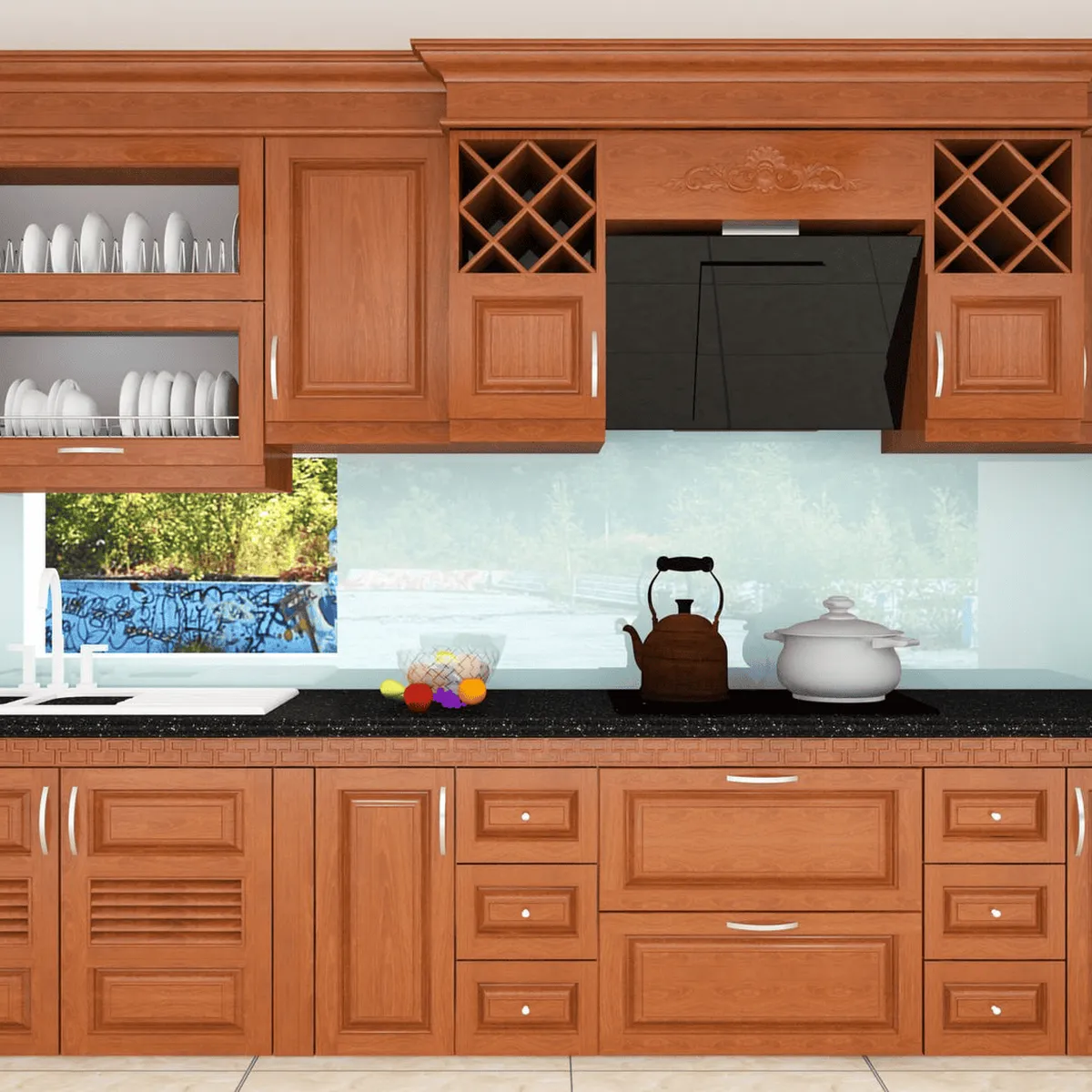 Tủ Bếp Cổ Điển Tủ Bếp Cổ Điển