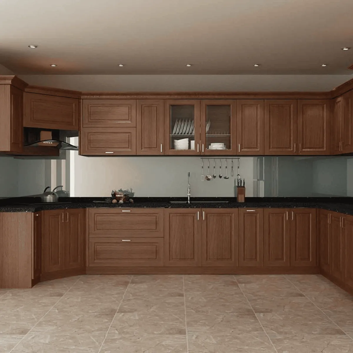 Tủ Bếp Cổ Điển Tủ Bếp Cổ Điển