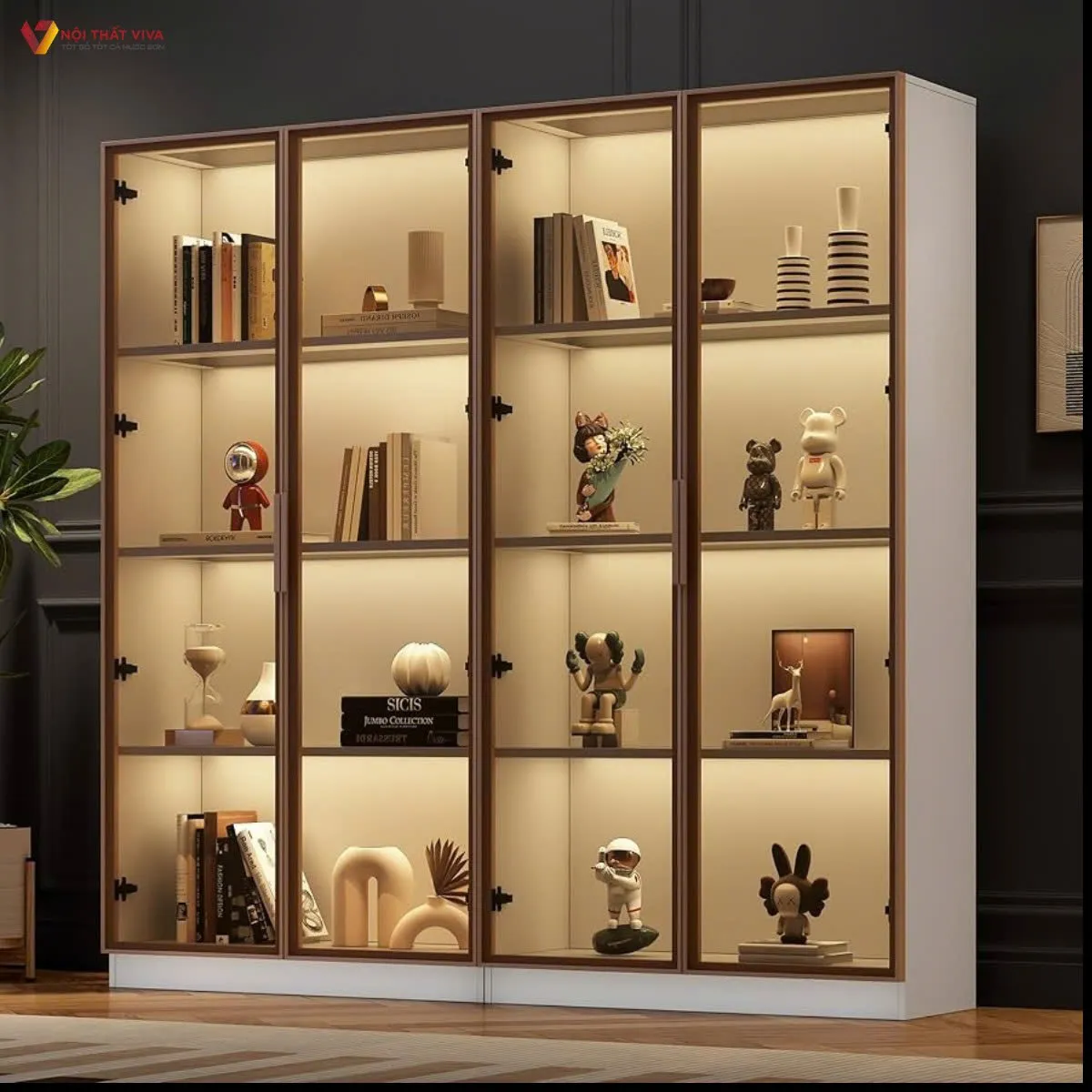 Cách chọn kích thước tủ rượu cánh kính khung nhôm hợp phong thủy, cân đối Cách chọn kích thước tủ rượu cánh kính khung nhôm hợp phong thủy, cân đối