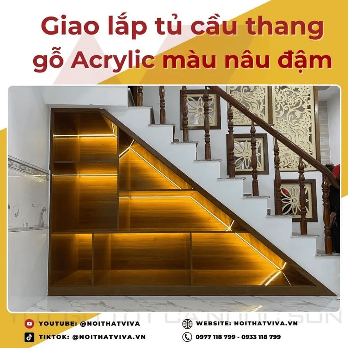 Tủ Gầm Cầu Thang Tủ Gầm Cầu Thang
