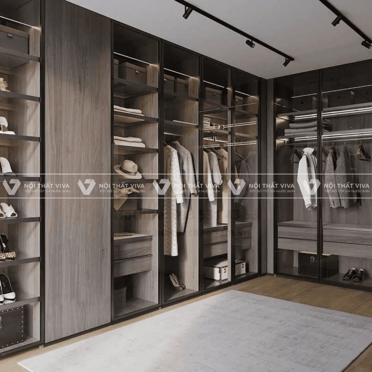 Tủ Giày Cánh Kính Tủ Giày Cánh Kính