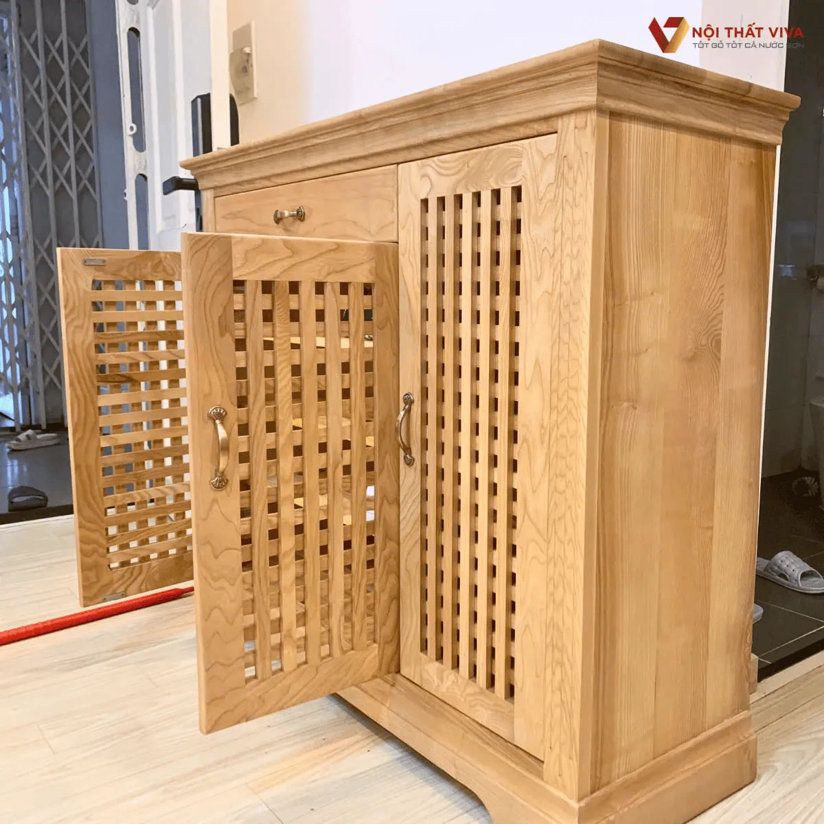 Tủ Giày Dép Gỗ Tự Nhiên Tủ Giày Dép Gỗ Tự Nhiên