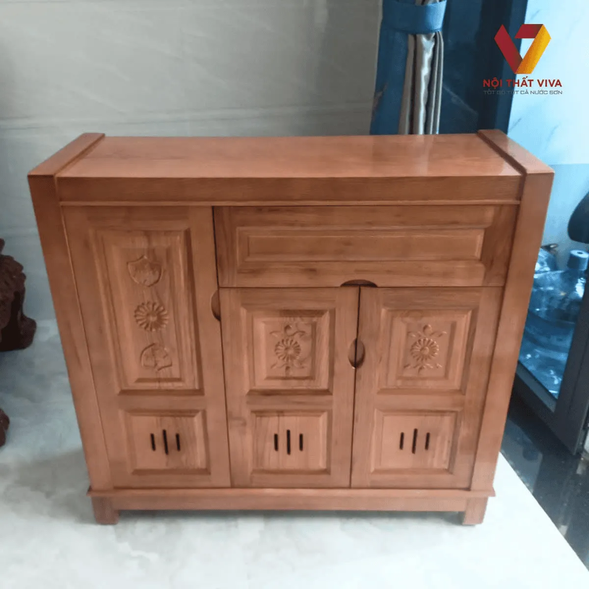 Tủ Giày Dép Gỗ Tự Nhiên Tủ Giày Dép Gỗ Tự Nhiên