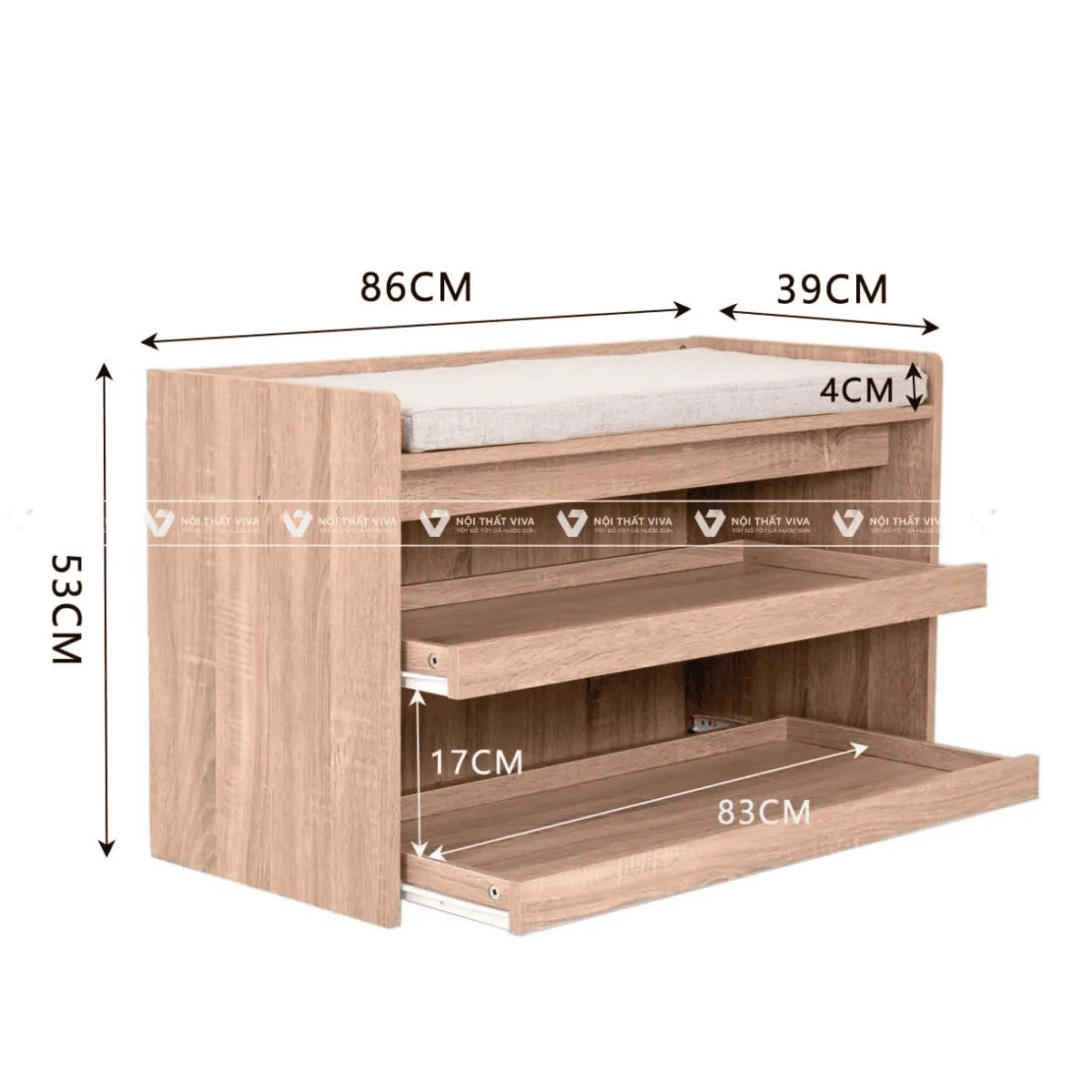 Tủ Giày Gỗ Công Nghiệp Tủ Giày Gỗ Công Nghiệp