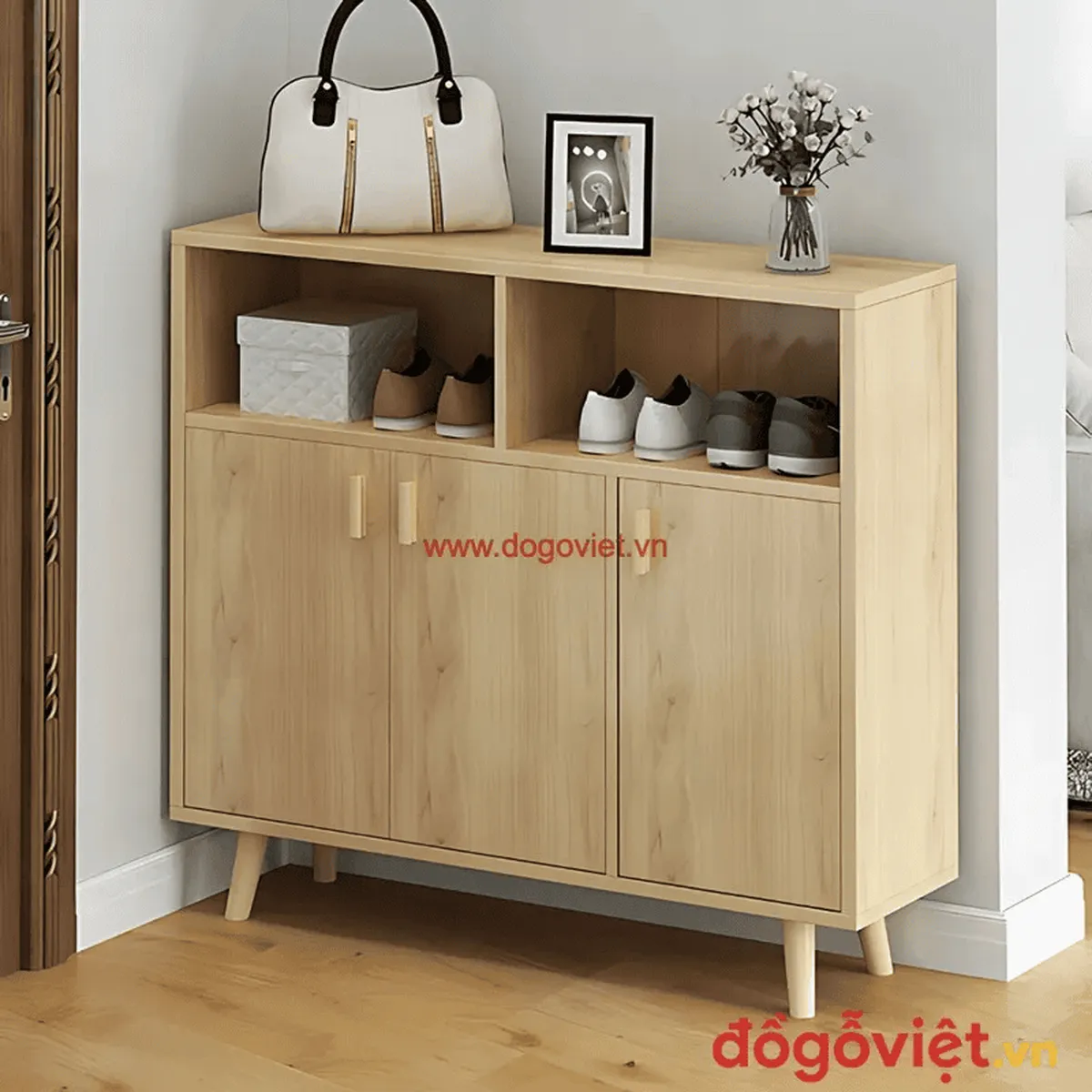 Tủ Giày Dép Gỗ Tự Nhiên Tủ Giày Dép Gỗ Tự Nhiên