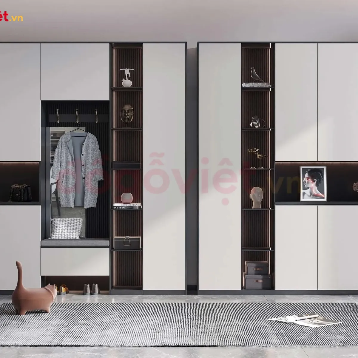 Tủ Giày Hiện Đại Tủ Giày Hiện Đại