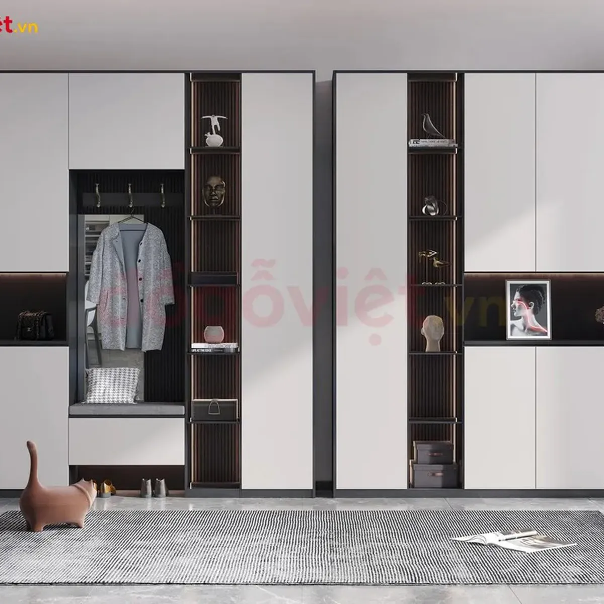 Tủ Giày Hiện Đại Tủ Giày Hiện Đại