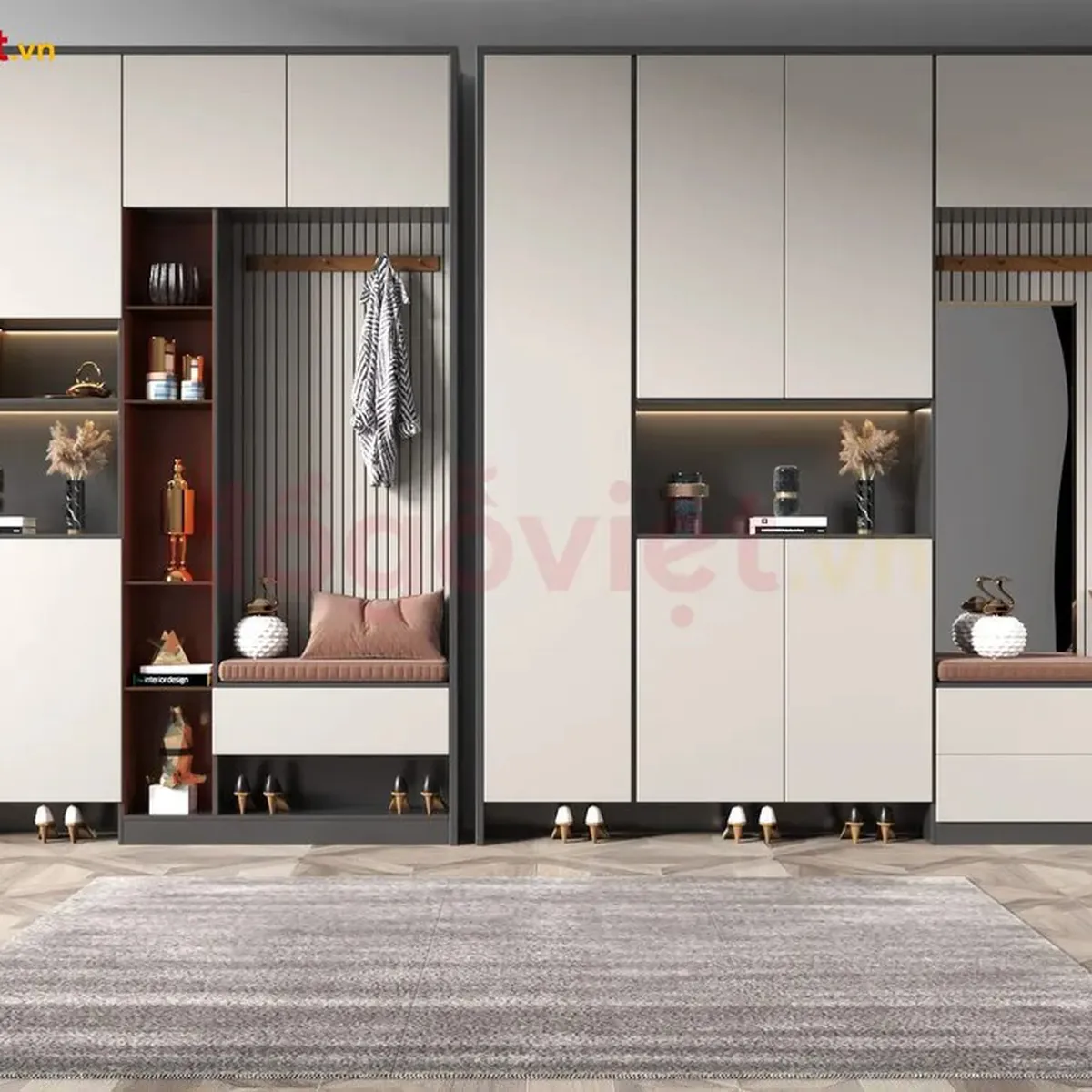 Tủ Giày Hiện Đại Tủ Giày Hiện Đại