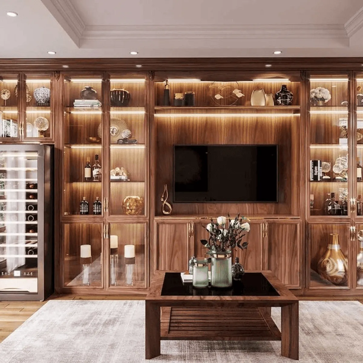 Tủ Rượu Gỗ Tự Nhiên Tủ Rượu Gỗ Tự Nhiên