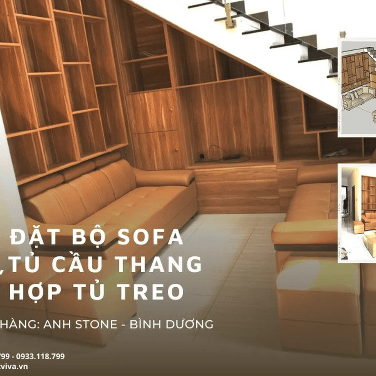 Tủ Tivi Gầm Cầu Thang Tủ Tivi Gầm Cầu Thang