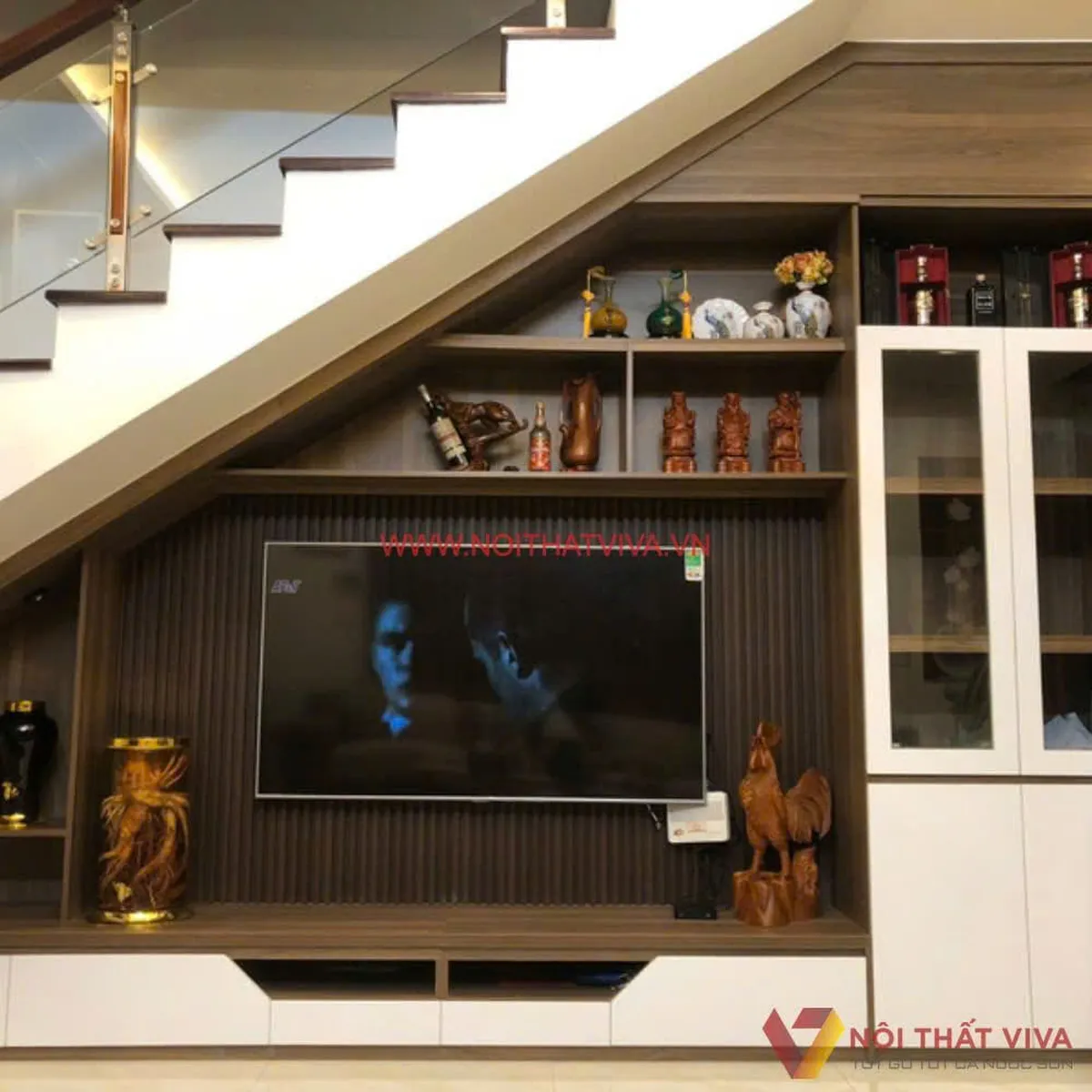 Tủ Tivi Gầm Cầu Thang Tủ Tivi Gầm Cầu Thang