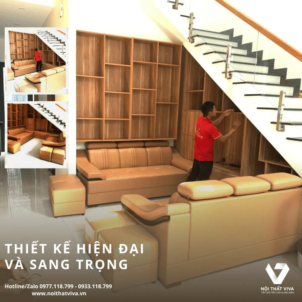 Tủ Tivi Gầm Cầu Thang Tủ Tivi Gầm Cầu Thang