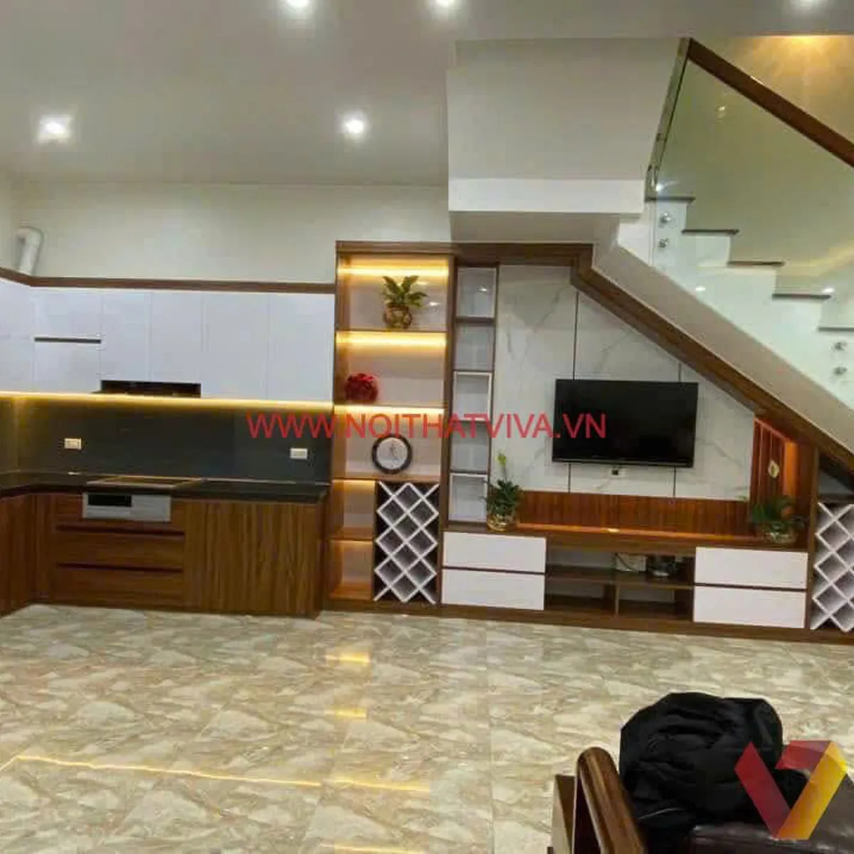 Tủ Tivi Gầm Cầu Thang Tủ Tivi Gầm Cầu Thang