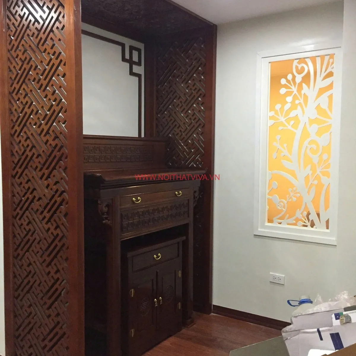 Vách Ngăn Phòng Thờ Vách Ngăn Phòng Thờ